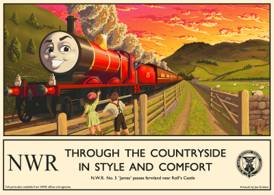 "NWR" print