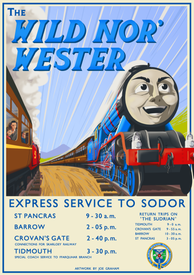 "Wild Nor' Wester" print